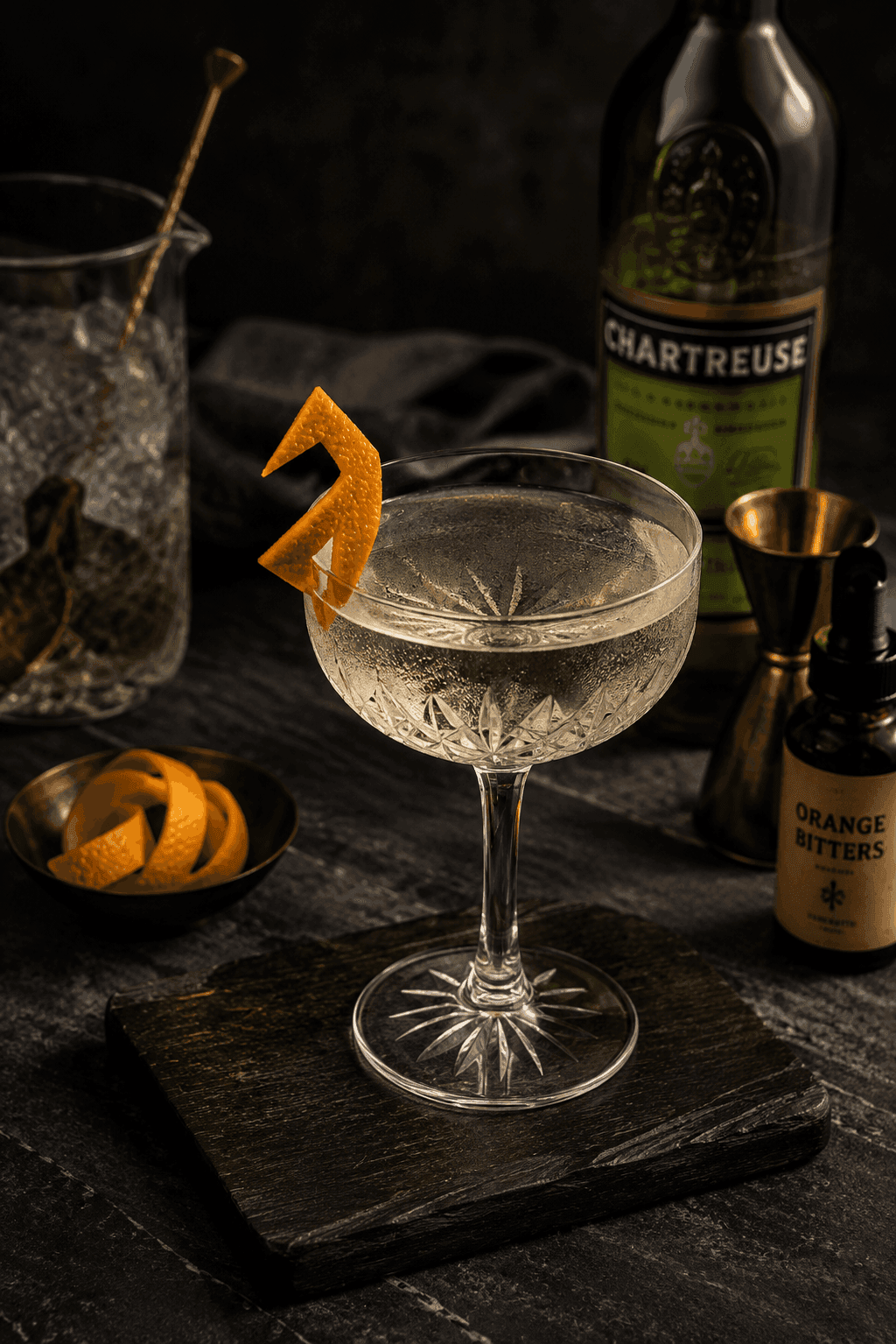 Vodka Bijou cocktail